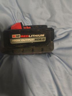 Milwaukee M18 RedLithium High Output XC6.0 Battery