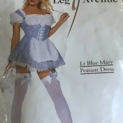 Halloween Costume Adult Mary Peasant dress or Mary had a Little Lamb Dress