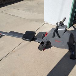Sunny Smart Rower Rowing Machine Long Rail