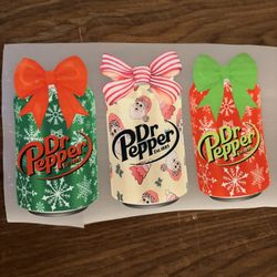 Heat Transfers - Christmas Dr Pepper 