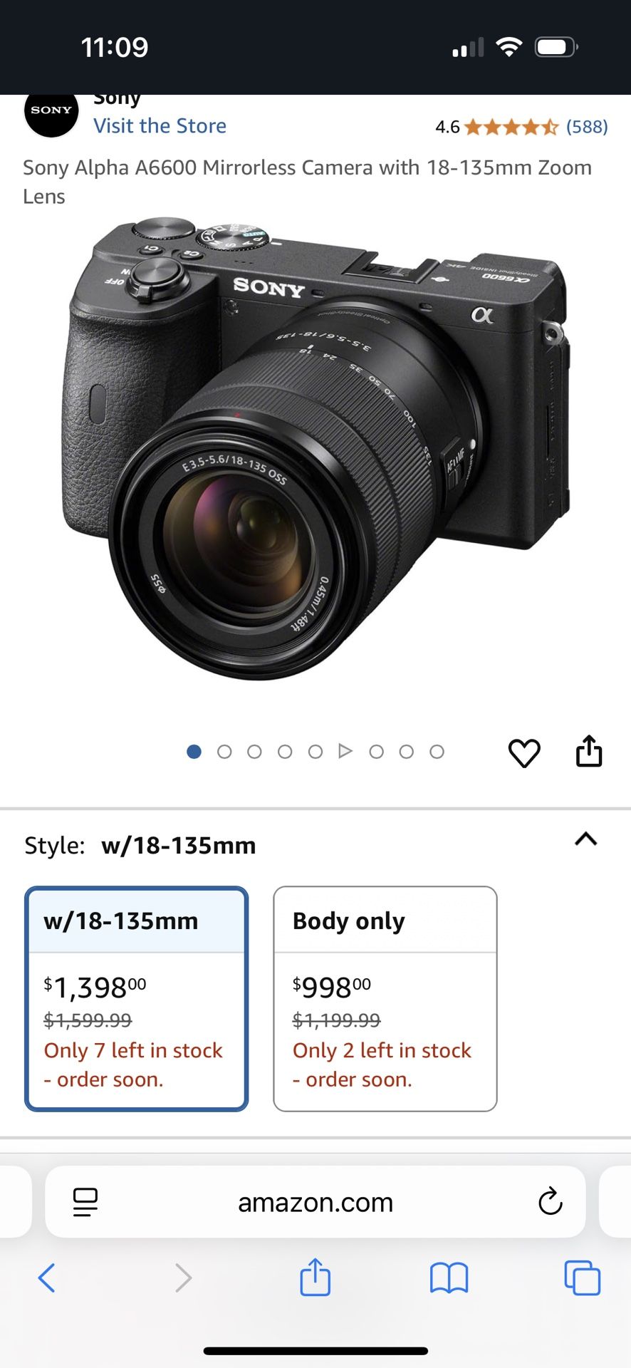 Sony A6600 Bundle
