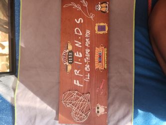 Friends TV Show Wooden Wall Sign