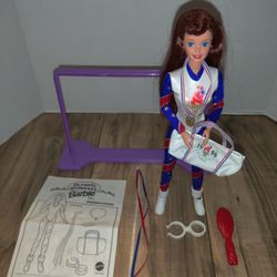 BARBIE Atlanta 1996 Olympic Gymnast Barbie Red / Auburn Hair 15123
