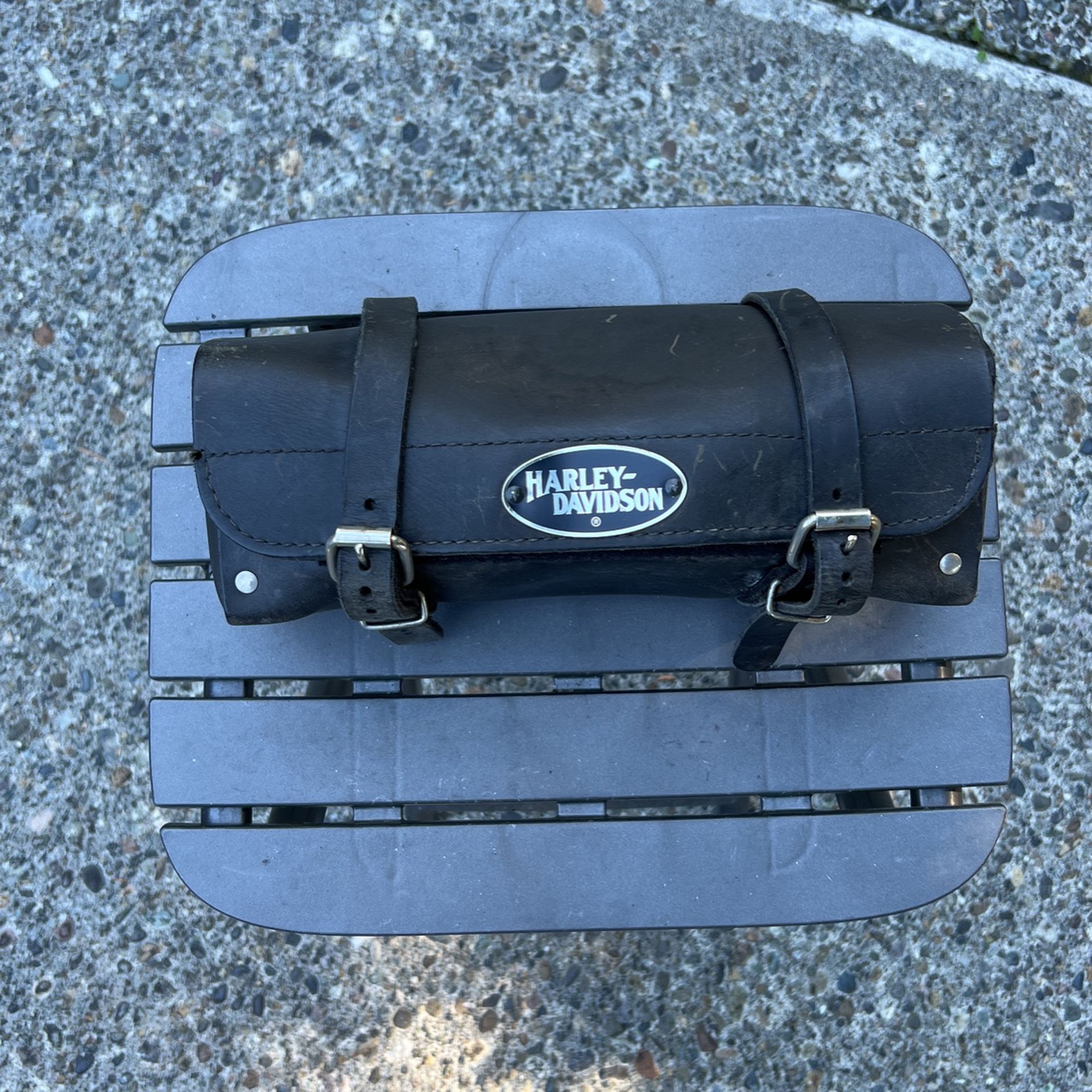 HarleyDavidson Leather Travel Bag 