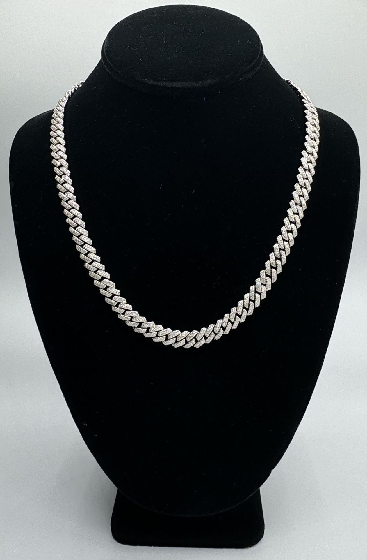 Cuban Moissanite Necklace