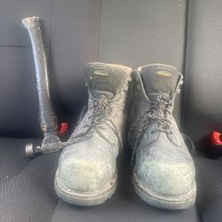 Steel Toe Boots Size 11