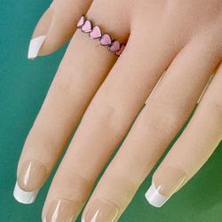 Pink Heart Ring