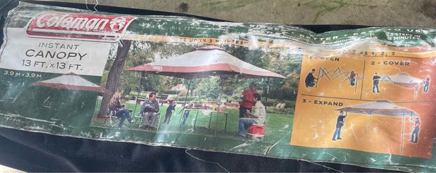 Coleman instant canopy