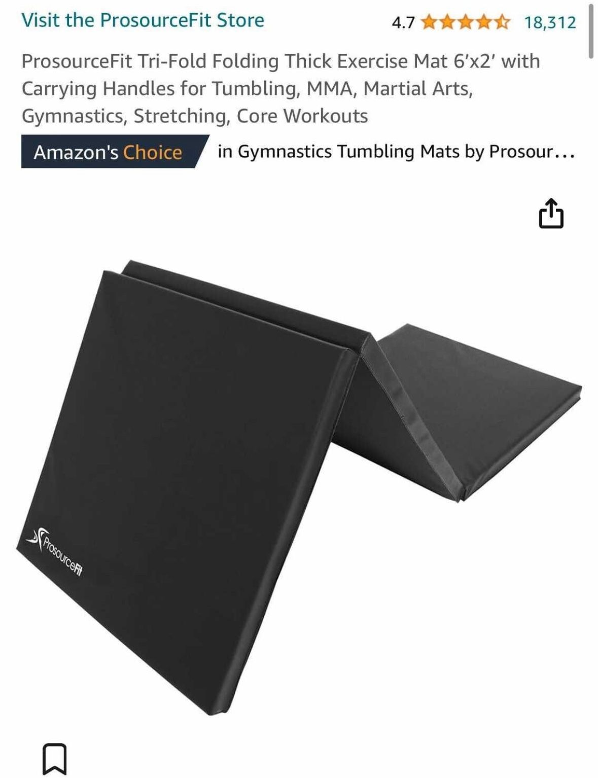New Trifold Mat 6X2