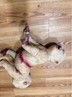 Halloween spirit spliced baby