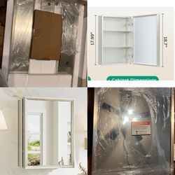 Medicine cabinet with mirror