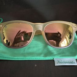 Women’s Sunglasses. Ross Gold Frame With Gold Detail. 