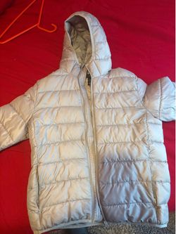 Grey H&M puffer jacket