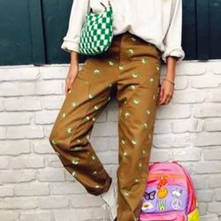 Clare V x Monoprix Carpenter Pants 