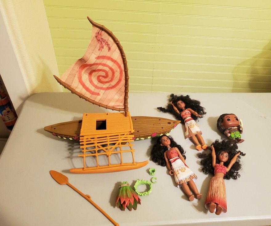 Moana Doll Set