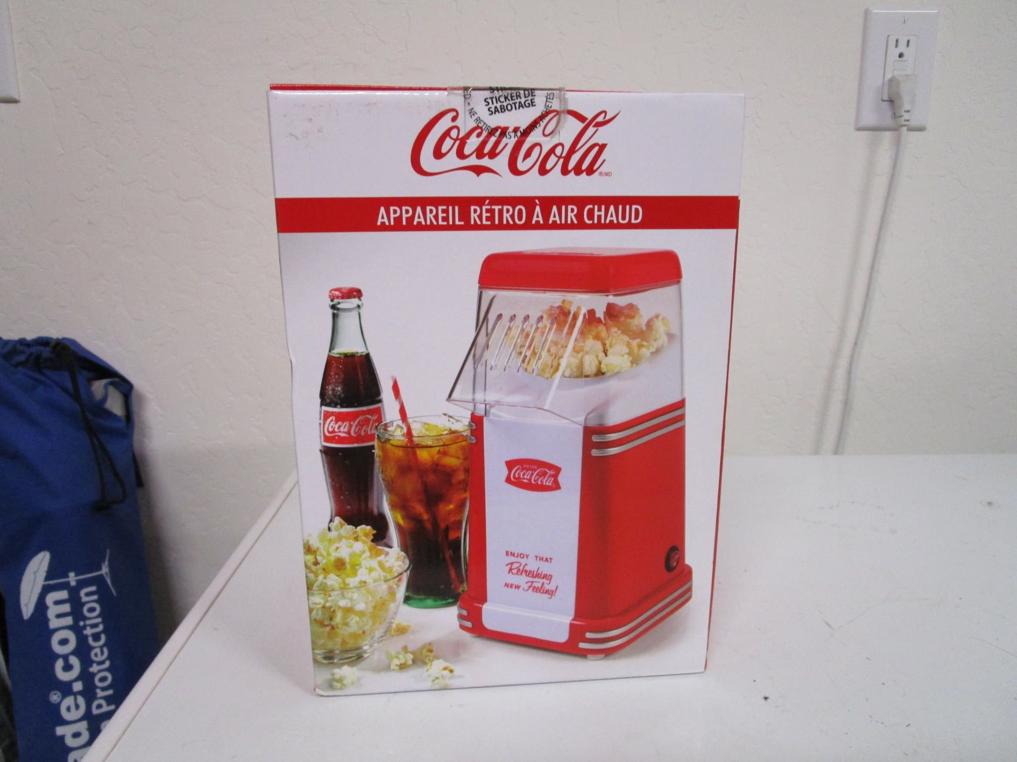 Coca-Cola Hot-Air Electric Popcorn Maker