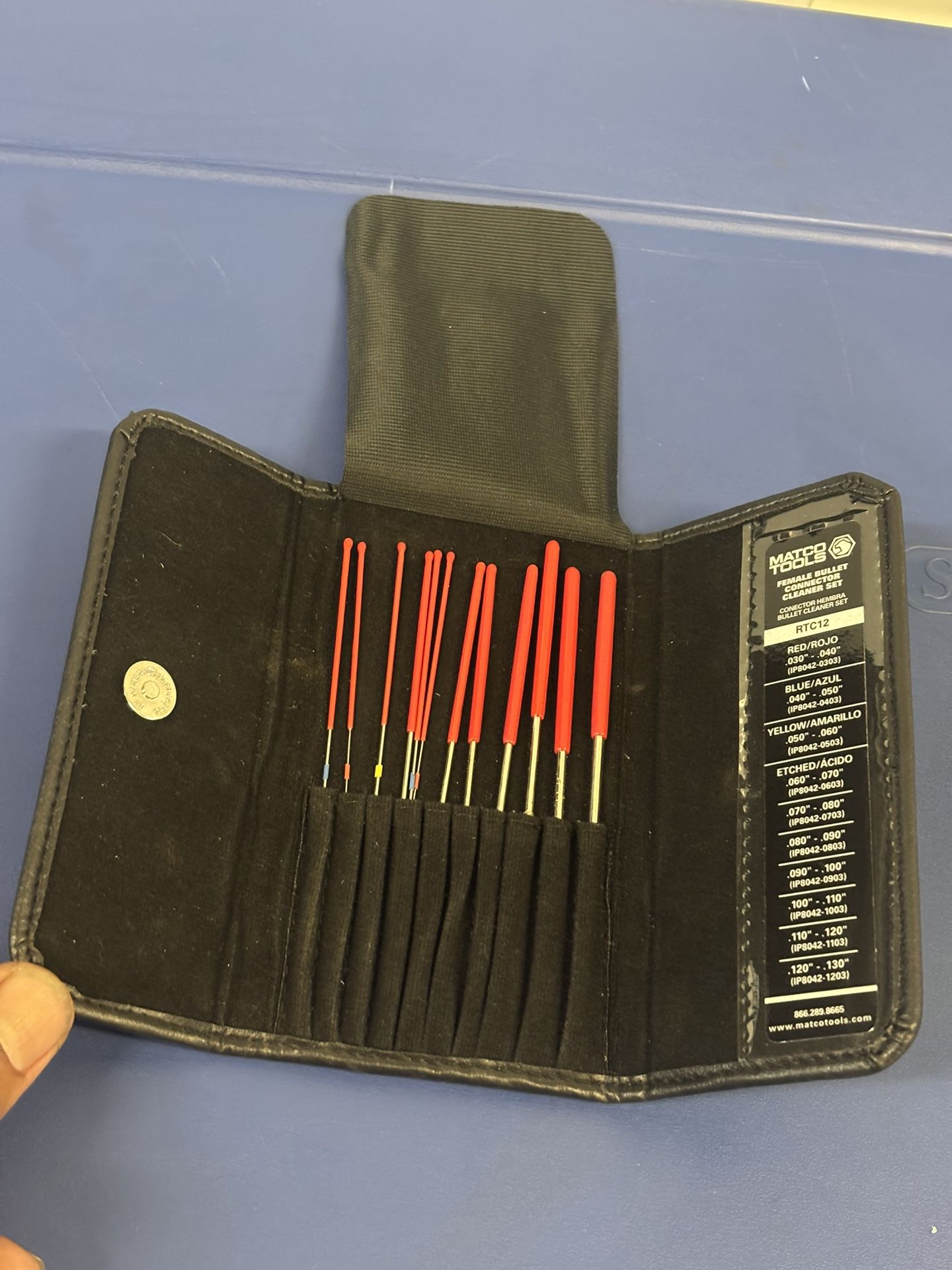 Matco Tools RTC12 Female Bullet Connector Cleaner Set