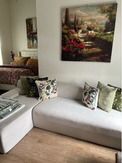 SECTIONAL SOFA + PILLOWS