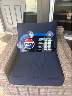 Pepsi restaurant sign