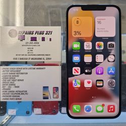 Unlocked Black iPhone 12 Pro Max 128gb