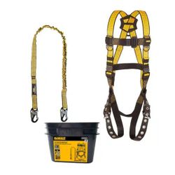 DEWALT
Fall Protection Compliance Kit with, D1000 Harness, 5 Point Adjustment with Pass-Thru Chest and Tongue Buckle Legs
