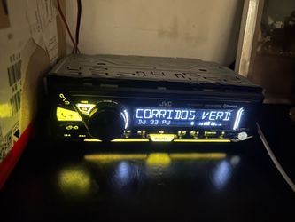 JVC single sin head unit