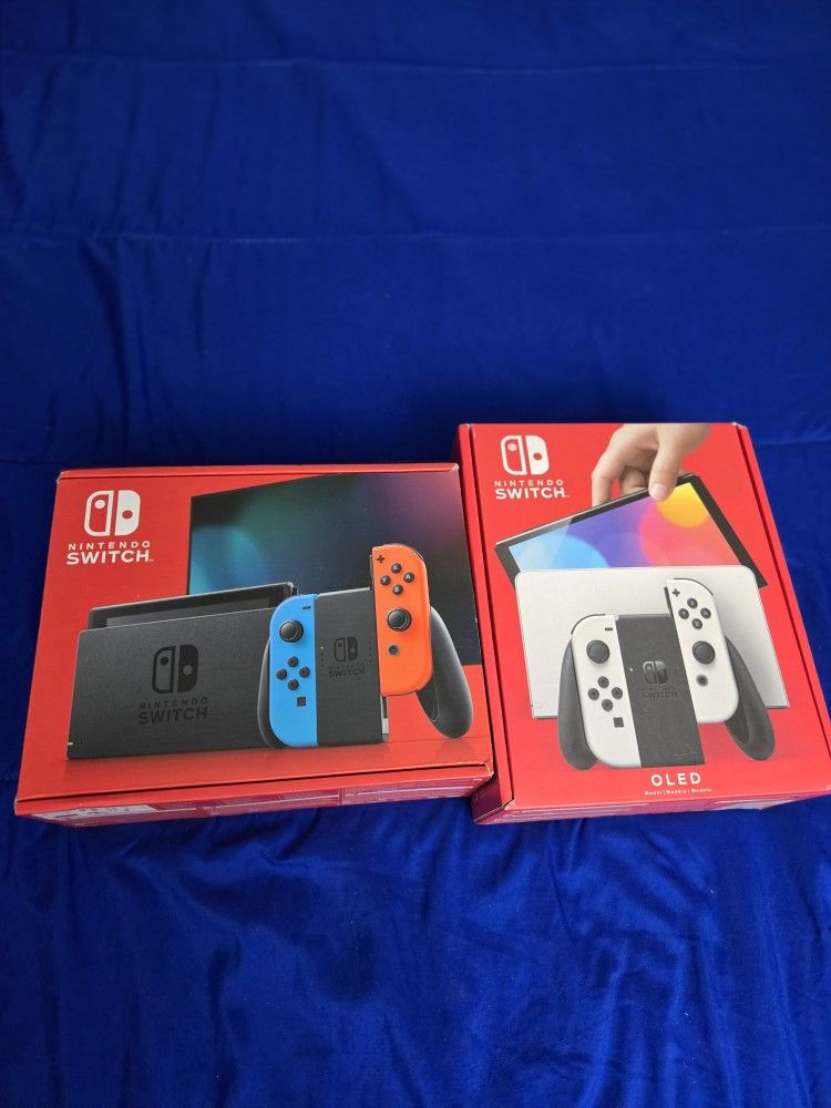 Nintendo Switch Console Oled And LCD