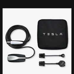 Tesla mobile Charger With 3 Adapters
