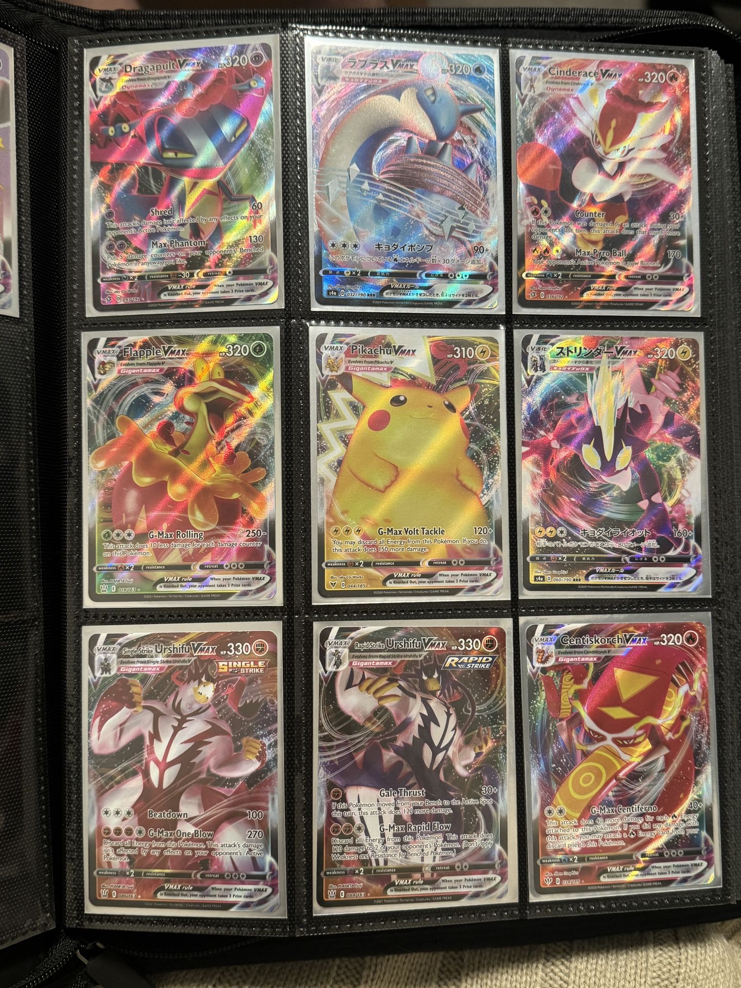 Pokemon Cards VMAX Lot 