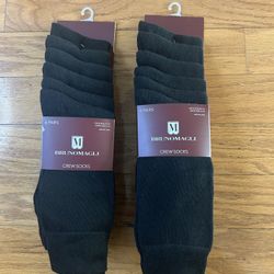 NWT Bruno Magli men’s Crew Socks 12 pairs 