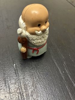 Noah’s Ark Noah figure with staff & dove — manufacturer unconfirmed