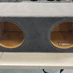 10” Dual Subwoofer Box