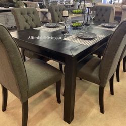 7 Pc Dining Table Set Brand New In Box