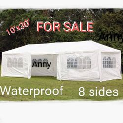 10x 30 wedding party tent outdoor canopy  white FOR SALE