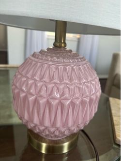 Pink lamp
