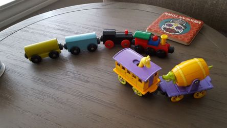 Play trains as shown