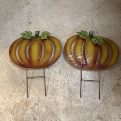 Metal Pumpkin  Decor 