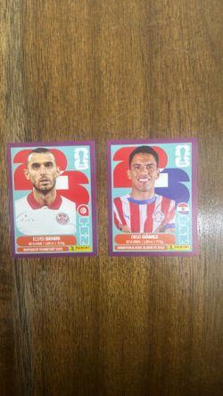 Panini purple parallel $15 each sticker