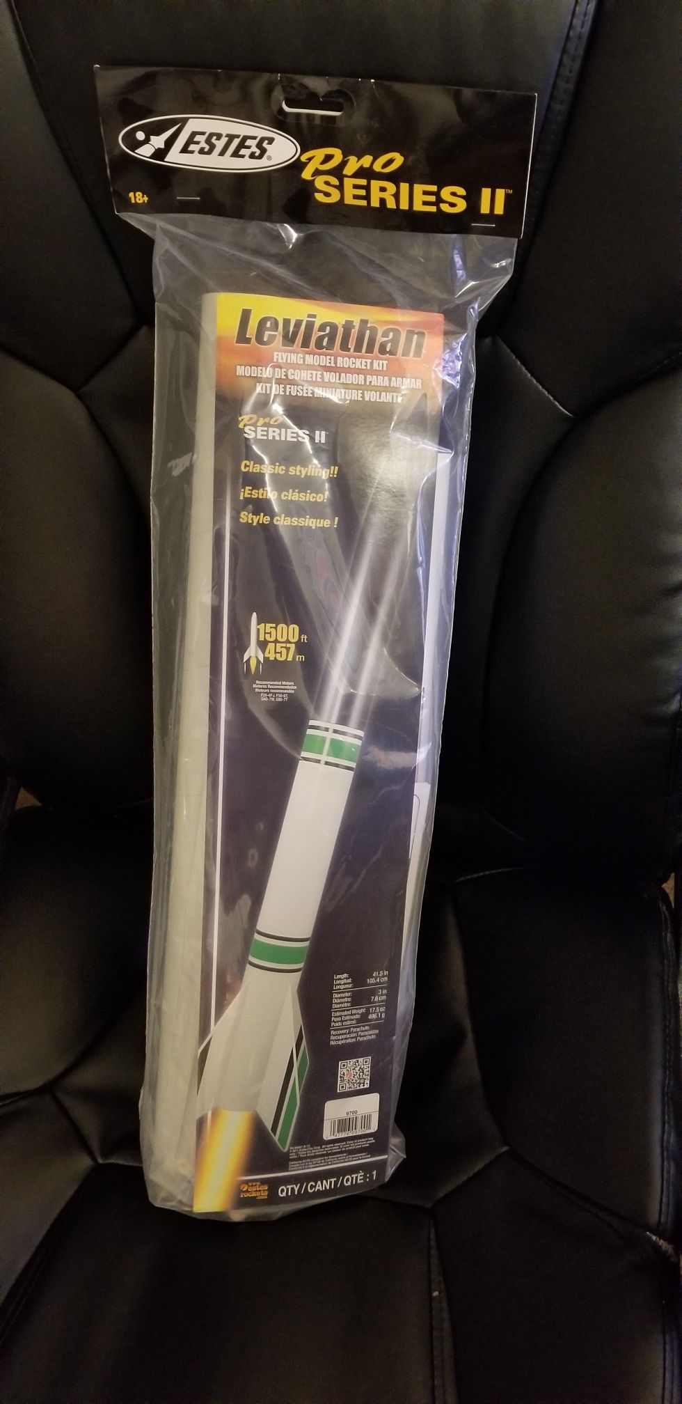 Estes - Pro SERIES II Leviathan Model Rocket (1,500ft flight)