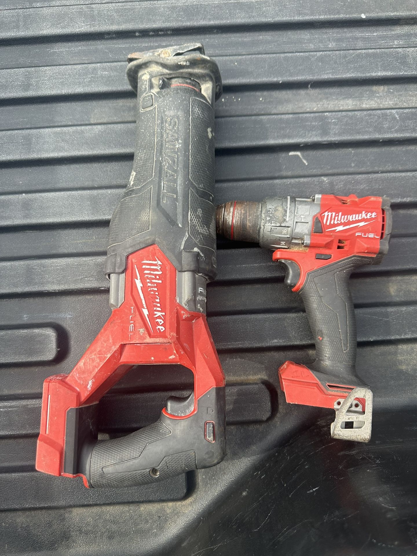 Milwaukee Fuel Sawzall And Hammer Drill