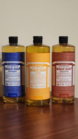 Dr. Bronner's 18-in-1 Pure-Castile Liquid Soap