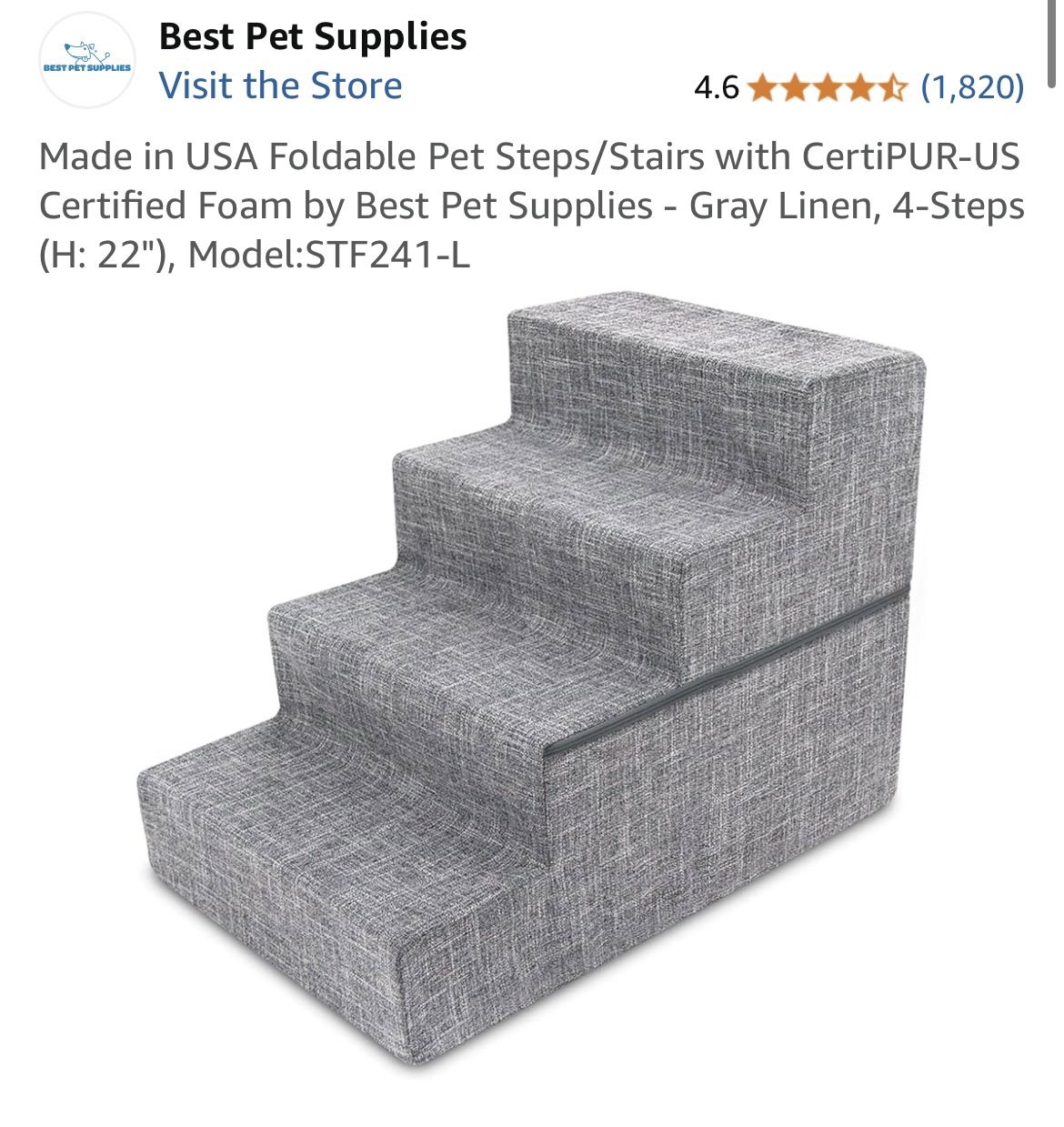 Foldable Pet Stairs