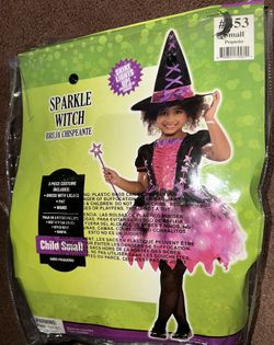 Halloween costume sparkle witch children’s small $30