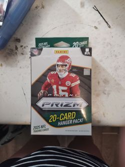 2025 Panini Prizm NFL Trading Cards Hanger Pack