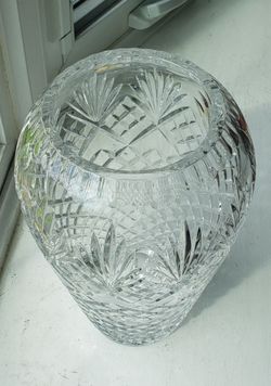 Vintage Crystal Vase ▪︎HEAVY▪︎