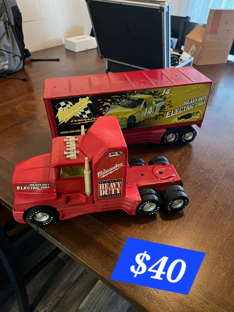 Nascar Milwaukee Diesel Toy $40