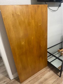 Large wooden desk