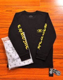 Chrome Hearts Yellow Cross Long Sleeve