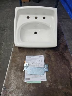 American Standard Bathroom Sink with Mounting Hardware (New in Box)