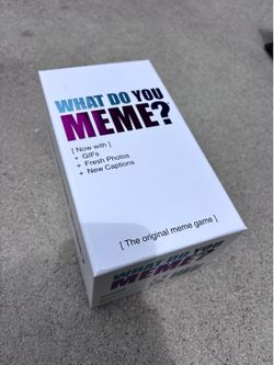 What Do You Meme board game